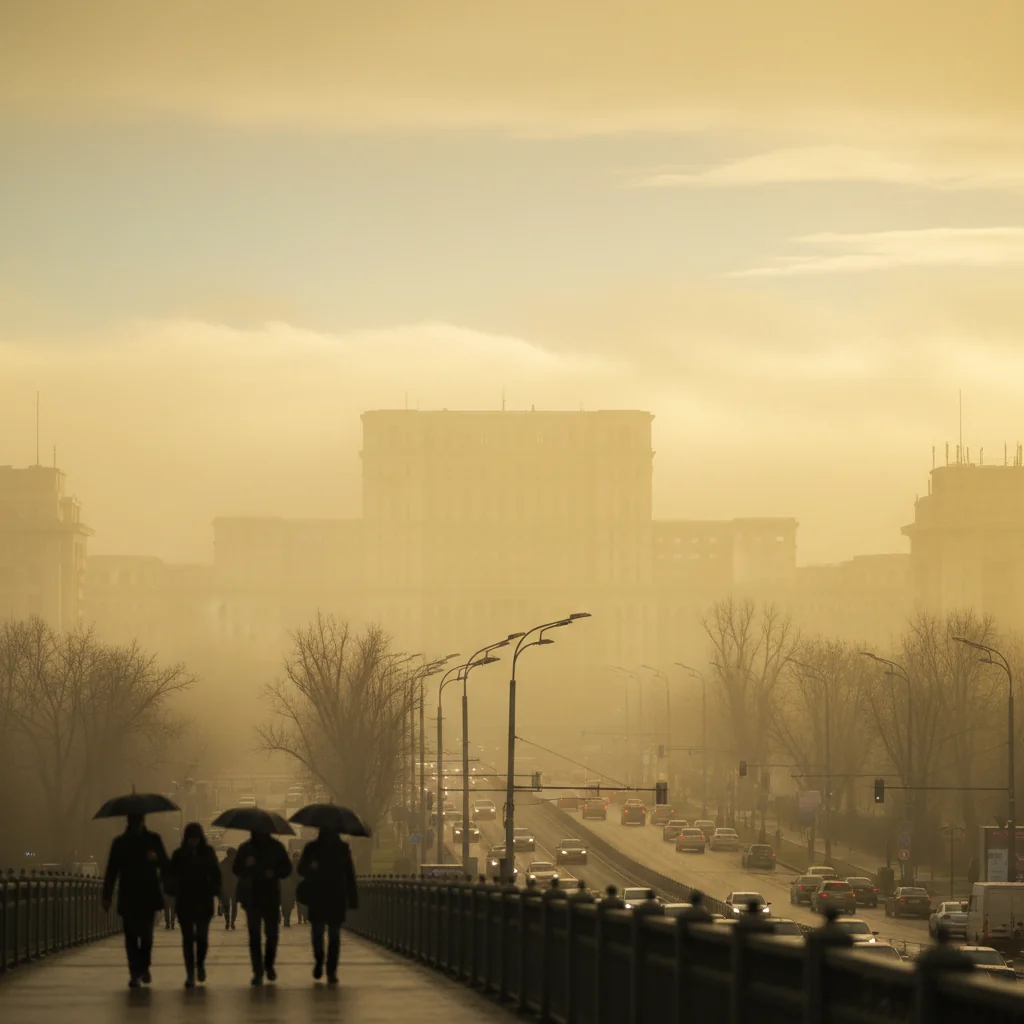 Avertizare meteo de ceață densă pentru județul Ilfov, valabilă în dimineața de 14 februarie