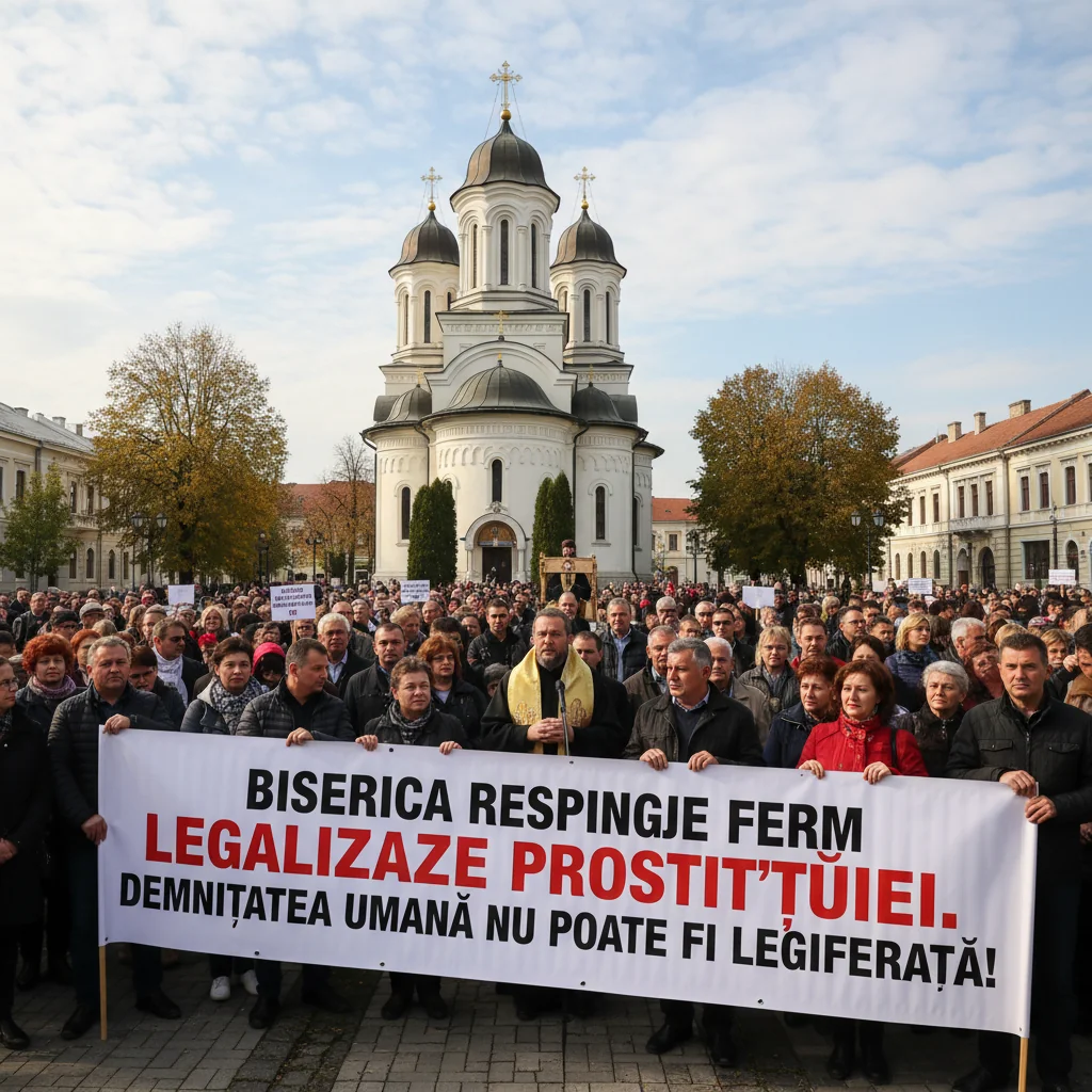 Biserica se opune categoric legalizării prostituţiei și susţine că demnitatea umană nu poate fi stabilită prin lege