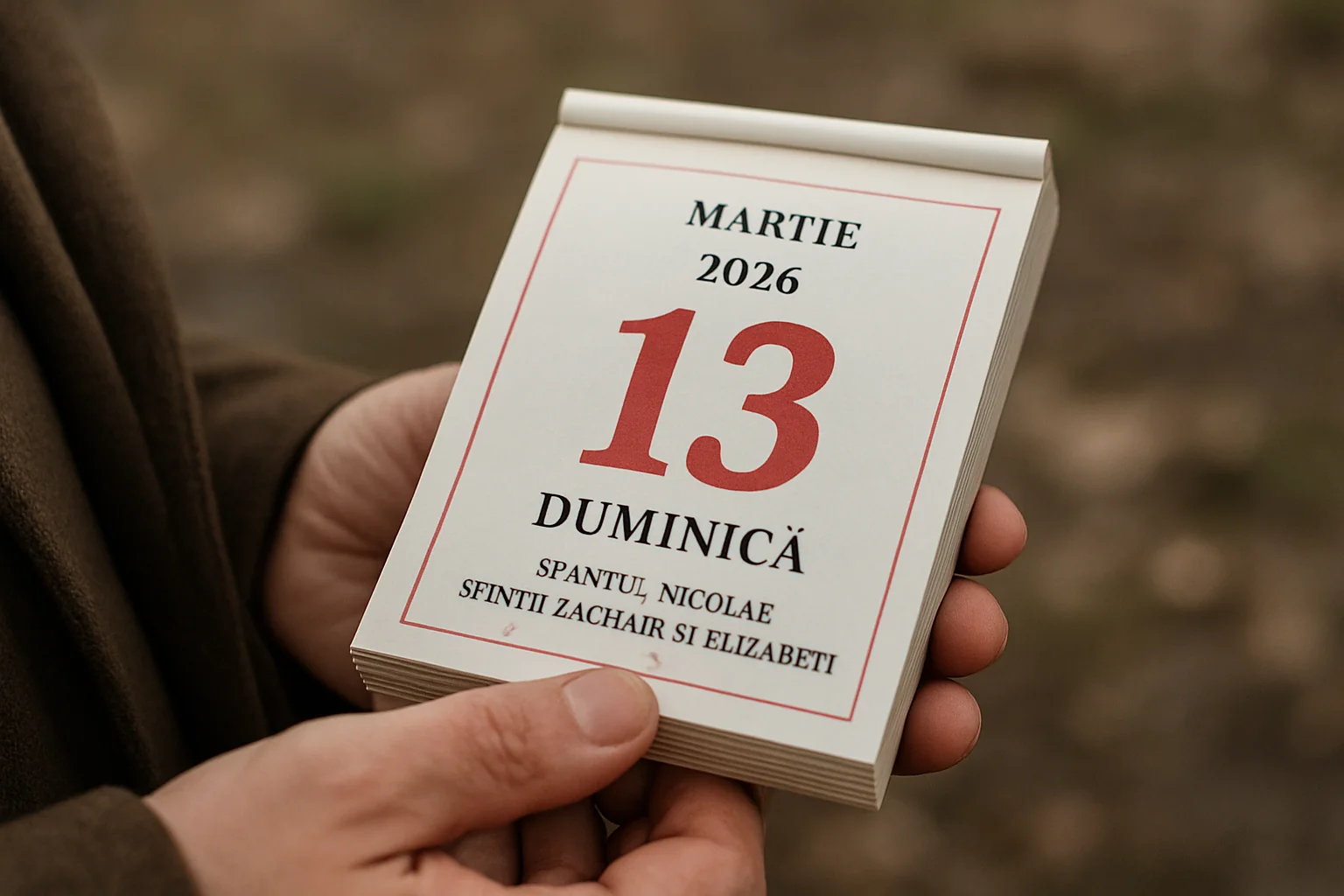 Calendar ortodox – 2026-03-13