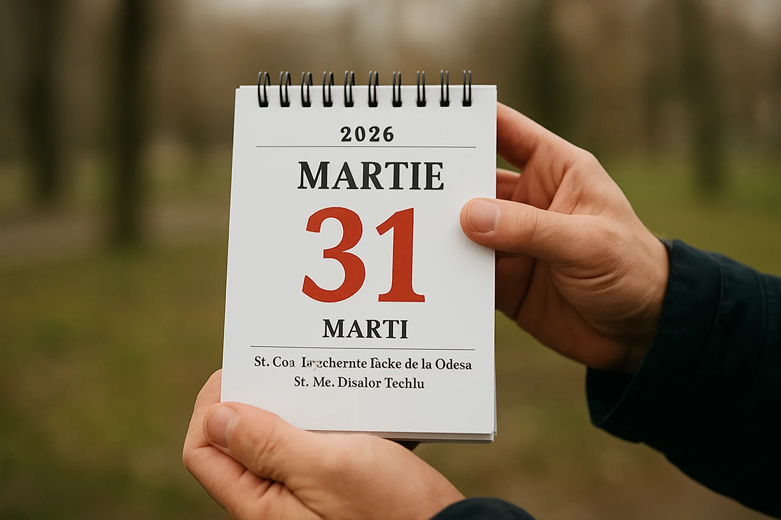 Calendar ortodox – 2026-03-31