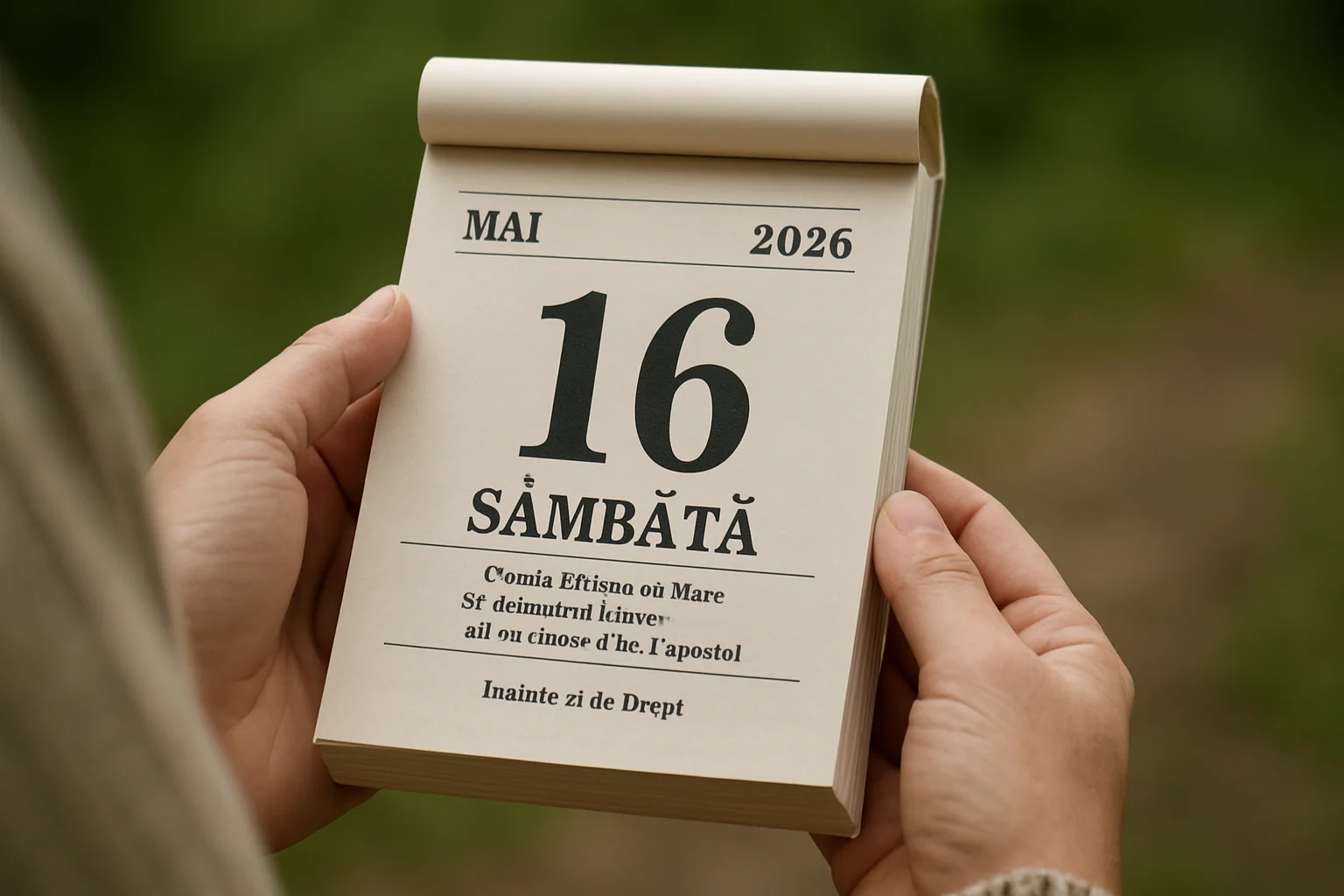 Calendar ortodox – 2026-05-16
