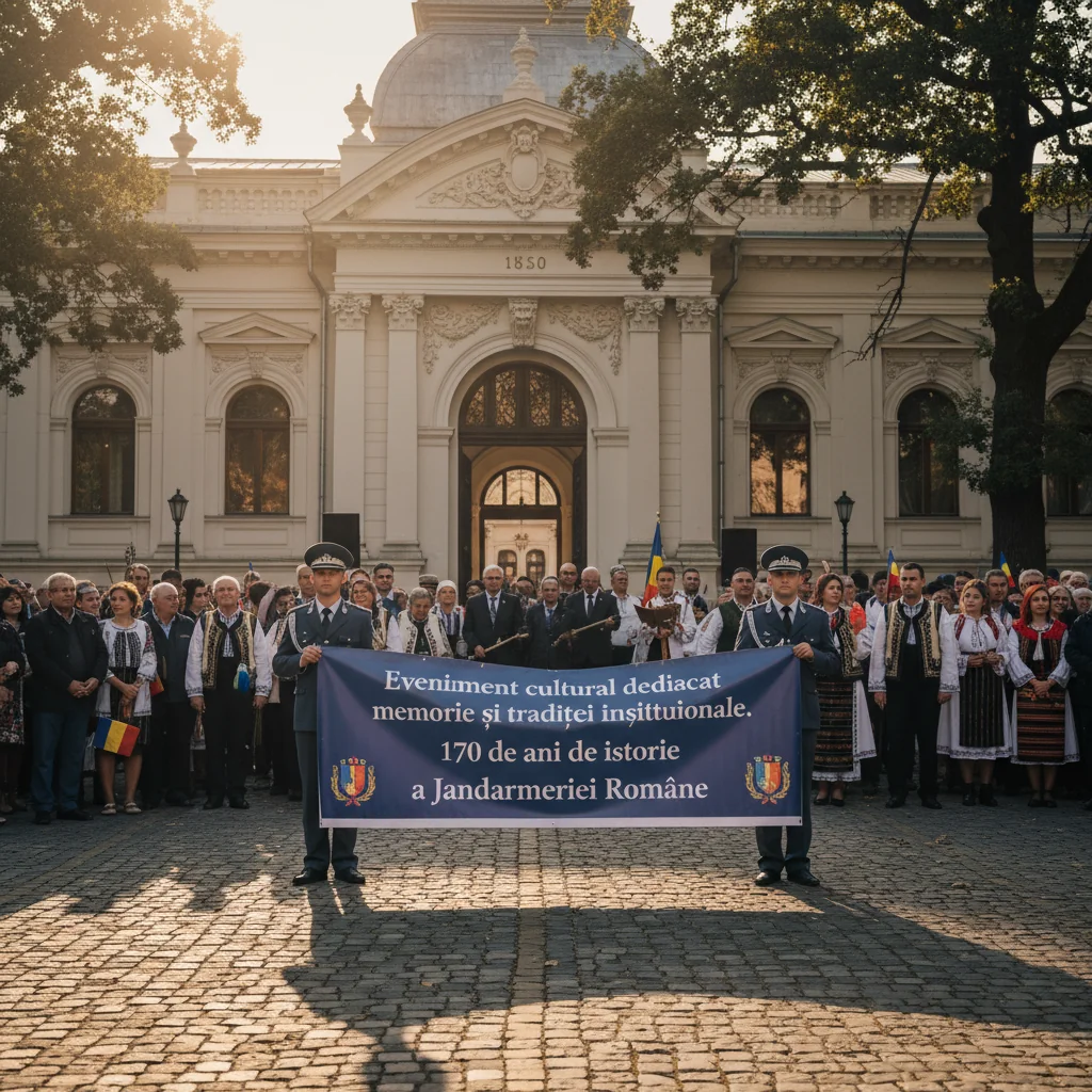 Cultura și istoria Jandarmeriei Române sărbătorite la 170 de ani