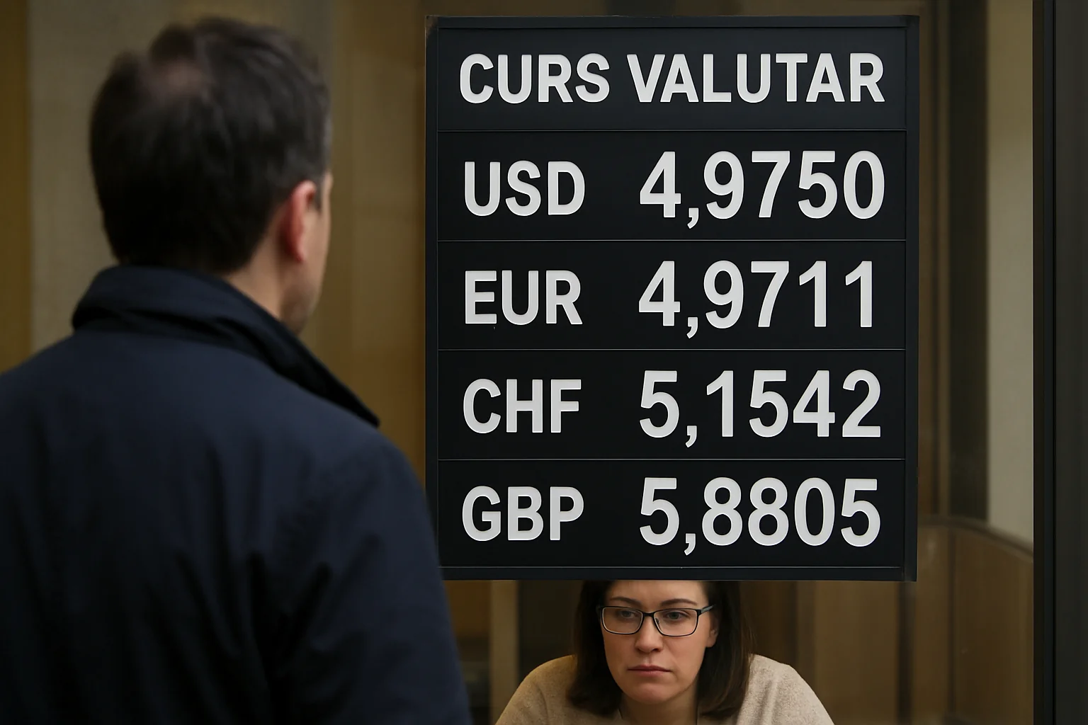 Curs valutar azi (BNR) – 2026-02-21