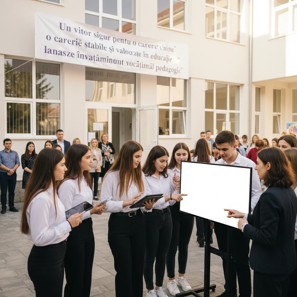 Educația profesională: Liceul Tehnologic Doamna Chiajna lansează programul pedagogic