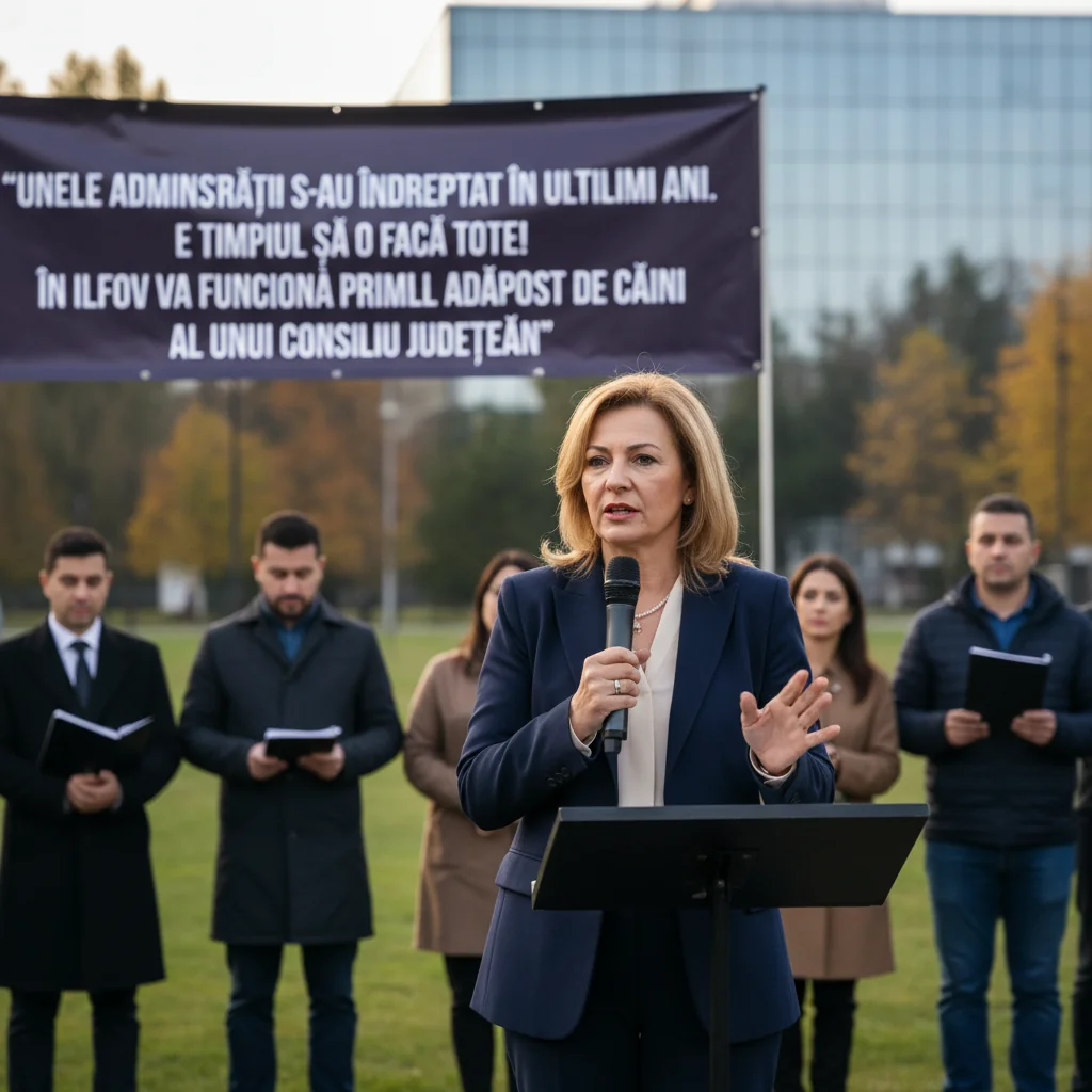 Ilfov deschide primul adăpost canin al unui Consiliu Județean. Hilde Tudora cere tuturor administrațiilor să urmeze exemplul