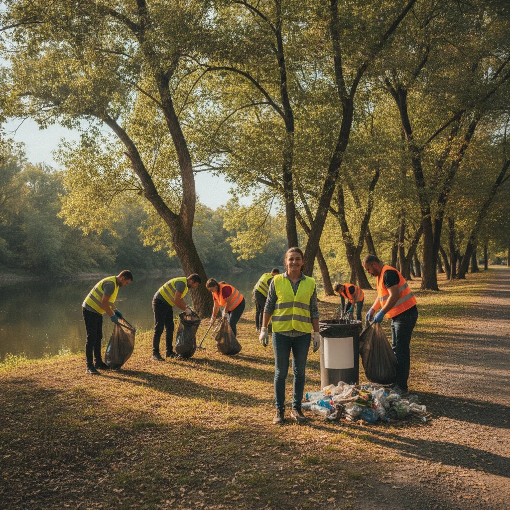 Ilfovul s-a mobilizat în Ziua Națională de Curățenie, ediția a 13-a