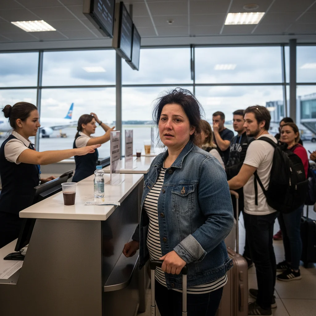 Pasageră româncă susține că a fost oprită la îmbarcare pe Aeroportul Otopeni după consum de alcool