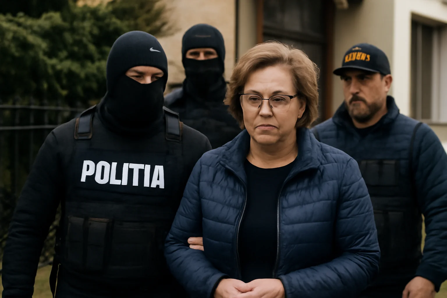 Percheziții ale polițiștilor IPJ Ilfov la domiciliul Rodicăi Stănoiu în Ilfov, în ancheta privind moartea fostului ministru
