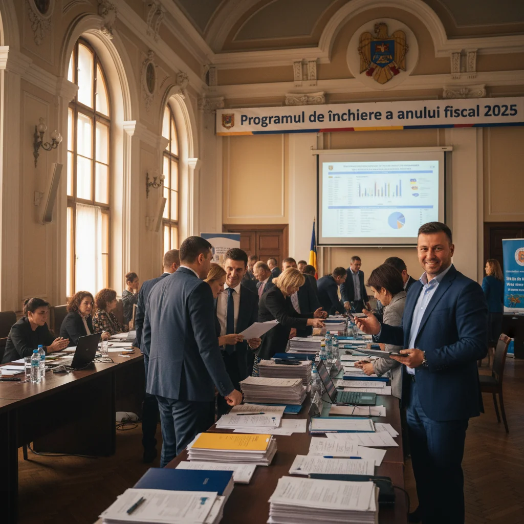 Programul de închidere a anului fiscal 2025 la Primăria Pantelimon, județul Ilfov