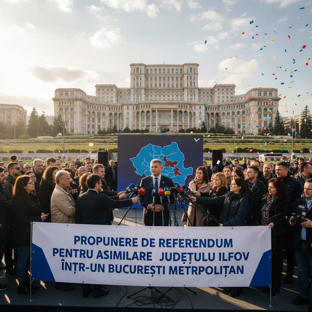Referendum propus pentru integrarea județului Ilfov într-un București metropolitan