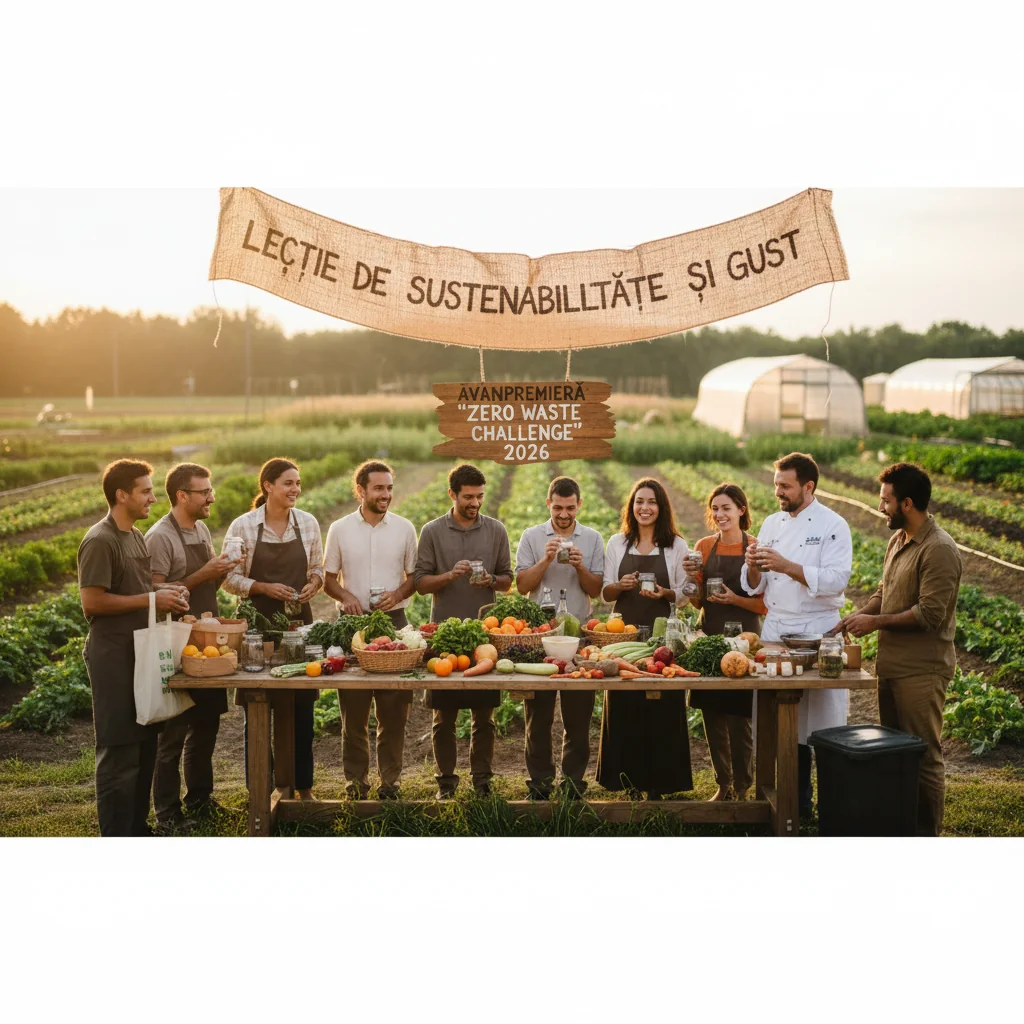 Zero Waste Challenge 2026: Lecție de sustenabilitate și gust